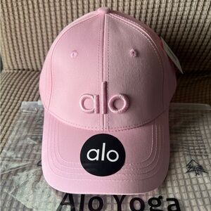 Alo Pink Baseball Cap